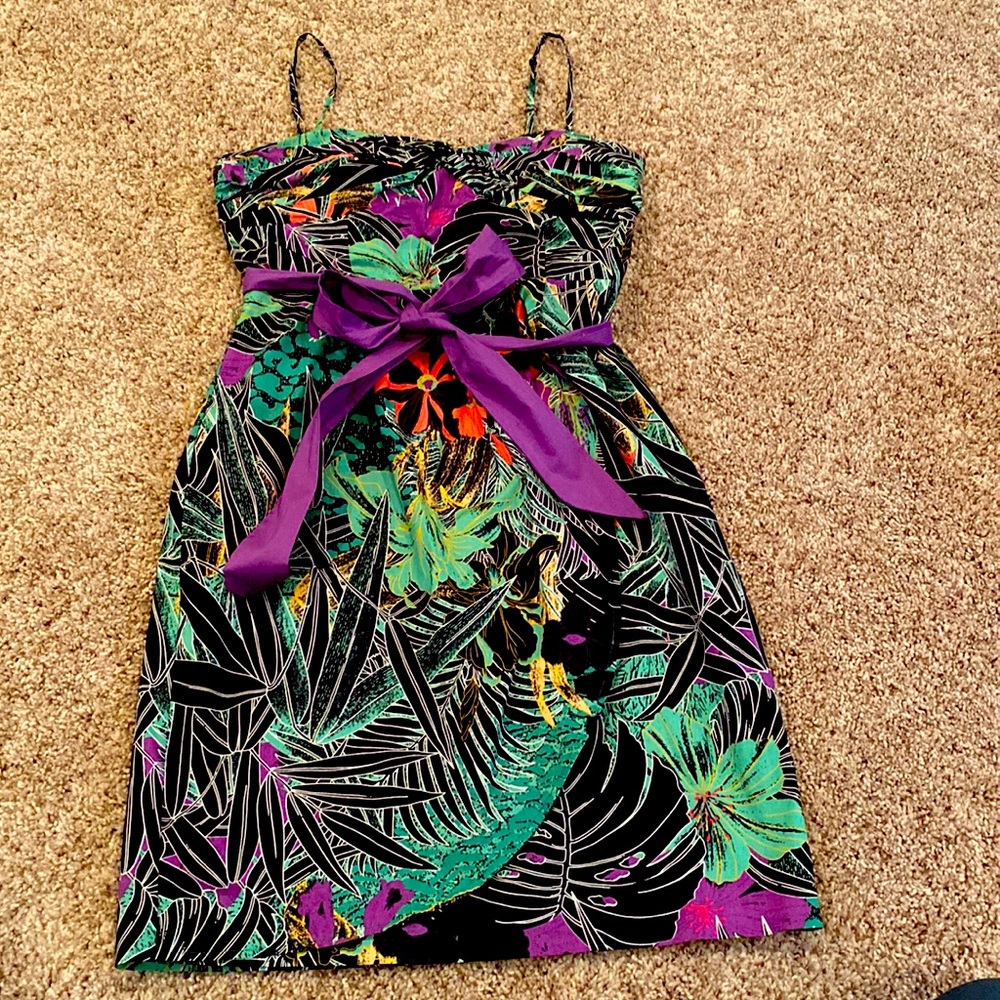 Anthropologie Floral dress